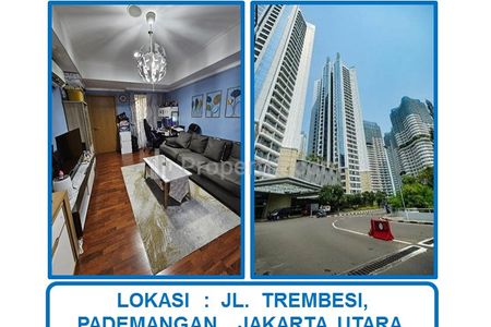Jual Cepat Harga Spesial Apartemen The Mansion Jasmine Tipe 1 BR Semi Furnished di Pademangan, Jakarta Utara
