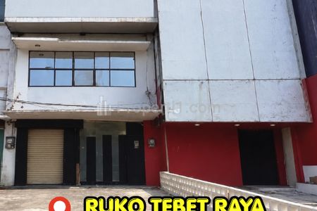 Dijual Cepat Ruko Tebet Raya Jakarta Selatan, Lokasi Sangat Strategis Akses Jalan Raya