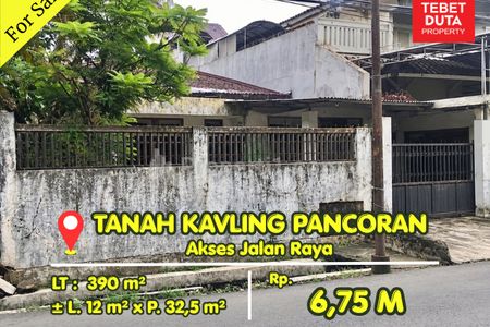 Dijual Tanah Kavling Pengadegan Pancoran Jakarta Selatan, Cocok Buat Usaha dan Kantor Akses Jalan Raya