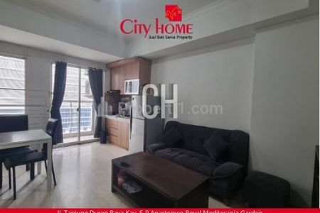 Disewakan Apartemen 2+1 BR Furnished di Royal Mediterania Garden Podomoro City