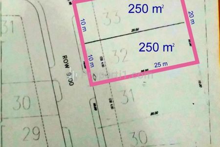 Dijual Kavling Siap Bangun Nusa Loka Bumi Serpong Damai Tangerang Selatan