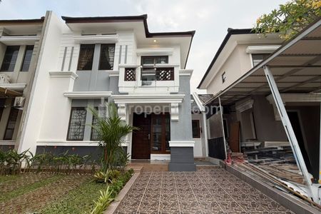 Dijual Rumah Terenovasi Semi Furnished di The Green BSD Tangerang Selatan