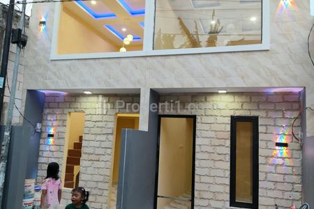 Dijual Rumah 2 Lantai di Sememi Jaya Utara Surabaya - SHM Siap Huni Type Mezzanine