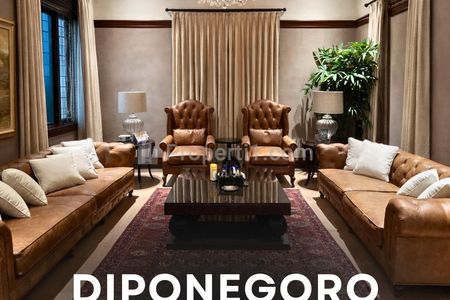 Dijual Rumah Kantor di Jalan Diponegoro, Menteng, Jakarta Pusat, Lokasi Super Premium & Super Strategis, Harga Nega Sampai Deal