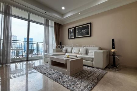 Disewakan Unit Apartemen Tahunan Pakubuwono View - 2+1 BR Furnished