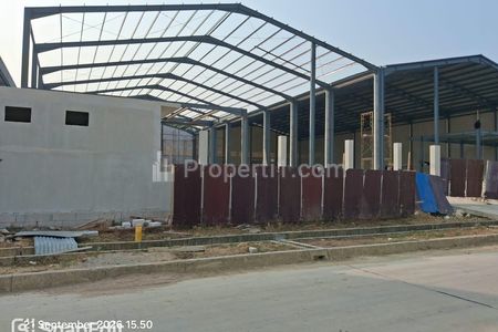 Sewa Gudang Baru di Kawasan Industri Delta Silikon 3, Luas Tanah 3993m2, Luas Bangunan 3388m2, Ada Kantor Dua Lantai, Cikarang, Jawa Barat