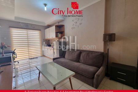 Disewakan Apartemen 1 BR Furnished di Mediterania Garden Residences 2 Tanjung Duren Jakarta Barat