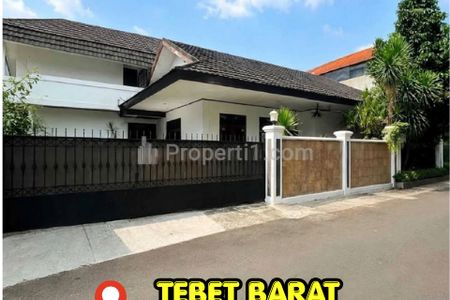 Dijual Rumah Asri di Tebet Barat Jakarta Selatan Lokasi Strategis Jalan 2 Mobil