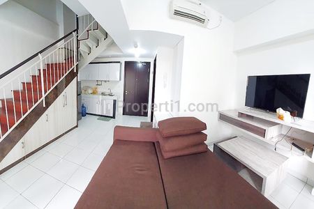 Sewa Apartemen Murah di Tangerang, Cisauk, BSD - Casa De Parco - 2 BR 2 Lantai, Furnish (0ctwmerry2.20)