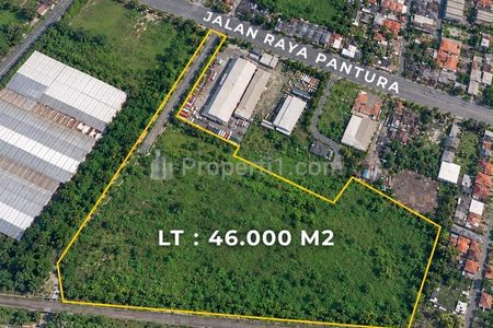 Dijual Tanah Pinggir Jalan Akses Container di Cikarang Timur Bekasi