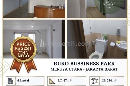 Disewakan Ruko Bussiness Park Kebon Jeruk, Meruya Utara – Jakarta Barat