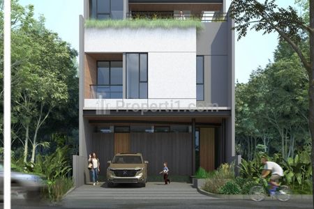 Dijual Rumah Baru Crystal Golf Citraland Surabaya Barat - New Desain 3 Lantai Siap Huni Lokasi Terdepan Dekat Sekolah Ciputra, Sis, Raffles Garden