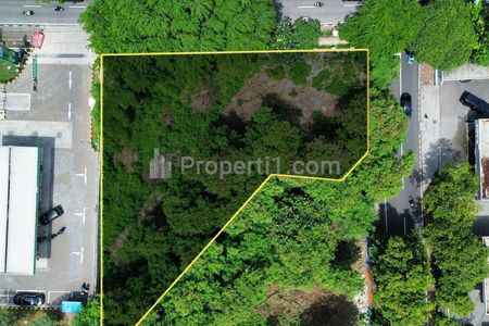 Dijual Kavling Komersil Posisi Hoek di Simprug Raya, Permata Hijau, Jaakarta Selatan