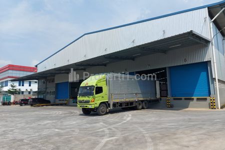 Sewa Gudang Siap Pakai di Kawasan Industri MM2100, Luas 9600m2 Bangunan 5836m2, Dekat Delta Silikon, Jababeka, GIIC, KITIC, Cikarang Bekasi Jawa Barat