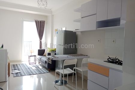JUAL Apartemen Signature Park Grande Cawang Jakarta Timur Tower Light Tipe 2 BR - Luas 43 m2 - Furnished