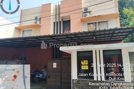 Dijual Rumah Murah 2 Lantai SHM Cash Only di Inter Kota, Cengkareng, Jakarta Barat