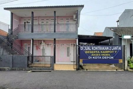 Jual Rumah Kontrakan 2 Lantai 6 Pintu Sudah Full Penghuni di Kawasan GDC Depok