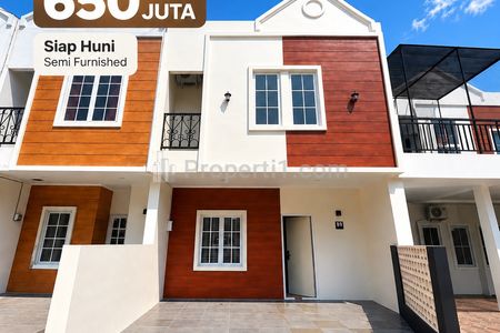 Dijual Rumah Siap Huni di Cinangka Depok, Dalam Cluster Pinggir Jalan Utama Dekat Pondok Cabe, Ciputat, Jaksel