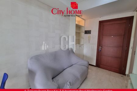 Disewakan Apartemen 2 BR Furnished di Royal Mediterania Garden Residence Podomoro City