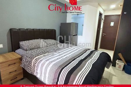 Disewakan Unit Studio Furnished di Apartemen Pacific Garden Alam Sutera