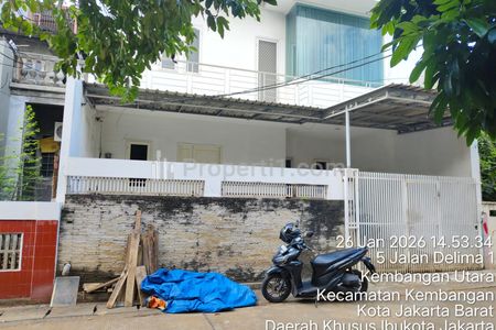 Dijual Rumah 2 Lantai SHM Cash Only di Delima, Kembangan, Jakarta Barat