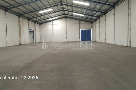 Disewakan Gudang Gandeng Siap Pakai di Jalan Cempaka Delta Silicon Bekasi
