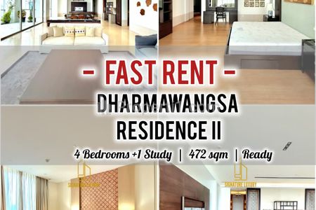 Sewa Cepat, Apartemen Dharmawangsa Residence II, 4+1BR 472sqm, Furnished & Ready To Move In, Direct Owner - Yani LIm 08174969303