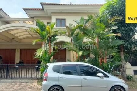 Dijual Rumah Lelang Perumahan Regency 21 Sukolilo Surabaya Timur LT 250m2 SHM