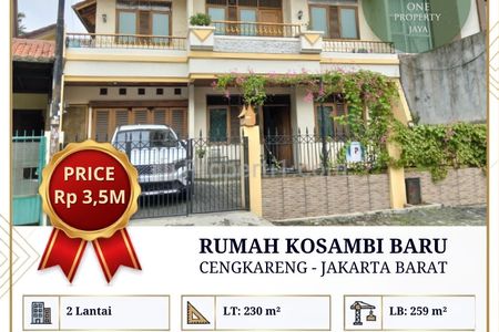 Dijual Rumah di Kosambi Baru, Cengkareng - Jakarta Barat