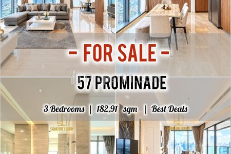 Jual Cepat, Termurah Apartemen Fifty Seven Promenade Thamrin Jak-Pus, 3BR 183sqm, Furnished & Ready To Move In, Direct Owner – Yani Lim 08174969303