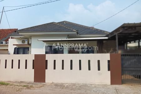 Dijual Rumah Second Murah Tanah Luas di Serpong Tangsel