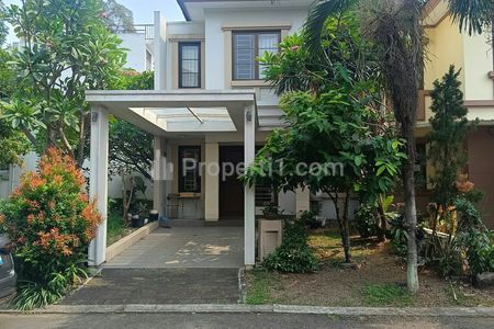 Jual Rumah di BSD De Latinos, Dekat Pintu Tol dan Stasiun KRL, Rapi Siap Huni, Semi Furnish