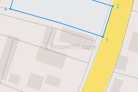 Dikontrakkan Tanah 635 m2 Jl Denpasar - Singaraja Mengwi Badung Bali