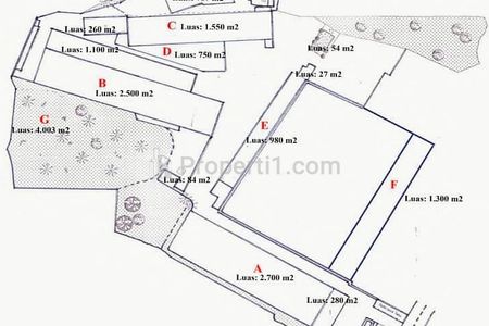 Dijual 3,5 Hektar Tanah + Bangunan Ex Industri Karoseri Bogor Jawa Barat - Jl Raya Mayor Oking Citeureup KM 2.5, Gunung Putri Kabupaten Bogor - Dekat