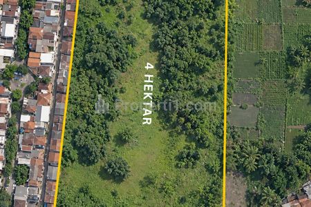 Dijual Tanah Strategis Pinggir Jalan di Teluk Jambe Karawang