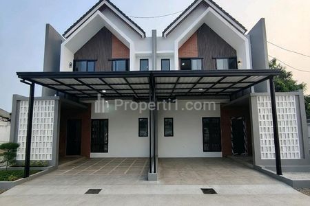 Dijual Rumah Baru Dalam Cluster Siap Huni di Pondok Kelapa Jakarta Timur