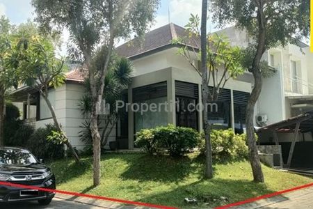 Dijual Rumah Hook Lelang Woodland Citraland Surabaya LT 269m2 SHGB