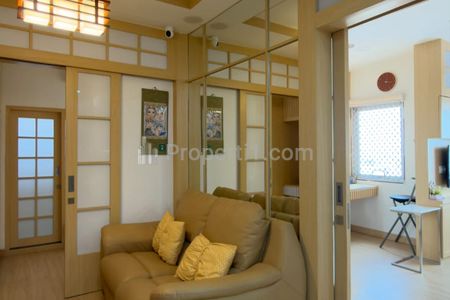 Disewakan Apartemen City Resort 2 BR Luas Bangunan 60 m2, Full Furnish, Jakarta Barat