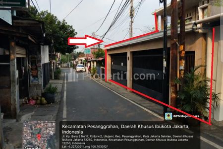 Dijual Rumah Murah 2 Lantai SHM Cash Only di Kampung Baru, Ulujami, Jakarta Selatan