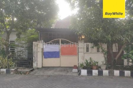 Dijual Rumah Lelang Wisma Gunung Anyar Timur Surabaya LT 151m2 SHGB