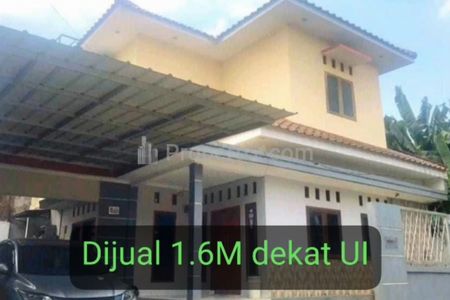 Dijual Rumah Cantik Dalam Komplek Strategis di Beji, Dekat Kampus UI Depok