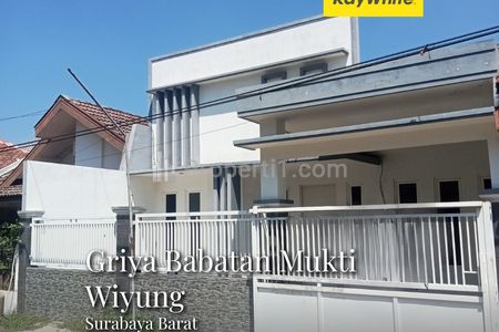 Dijual Rumah Griya Babatan Mukti Wiyung Surabaya