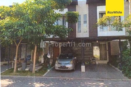 Dijual Rumah Aset Lelang Northwest Central Citraland Surabaya LT 75m2 SHGB