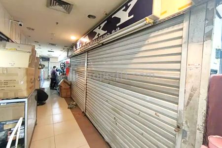 Kios DIJUAL Murah di Jakarta Pusat, Senen - KIOS PASAR SENEN JAYA BLOK 4 - 6 m2 (3x2 Meter)