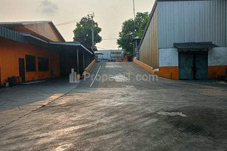 Dijual Tanah dan Bangunan di Pangkalan 2 Narogong Bekasi