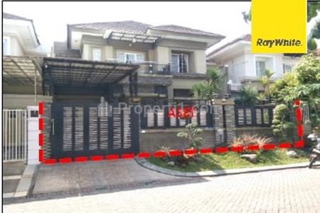 Dijual Rumah Aset Lelang Puri Galaxy Sukolilo Surabaya LT 300m2 Full Bangunan SHGB