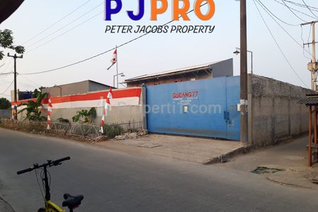 Dijual Gudang Furnished di Jalan Raya Sukamekar Bekasi