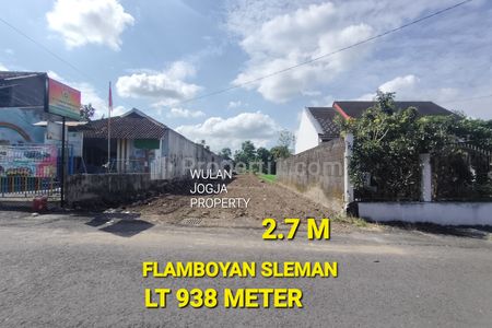 Dijual Tanah Strategis Cocok untuk Usaha di Flamboyan Sleman Yogyakarta