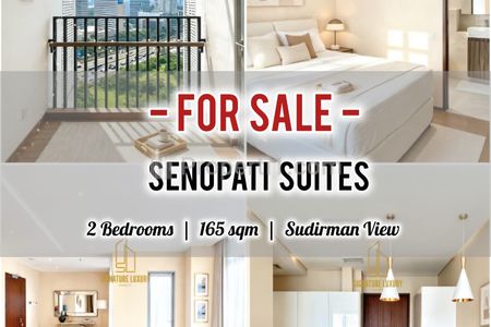 Jual Apartemen Senopati Suites at SCBD 2+1 BR 165sqm, Furnished, by Onside Agent, Direct Owner