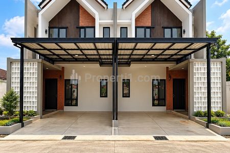 Dijual Rumah Baru Scandinavian di Pondok Kelapa, Duren Sawit, Jakarta Timur
